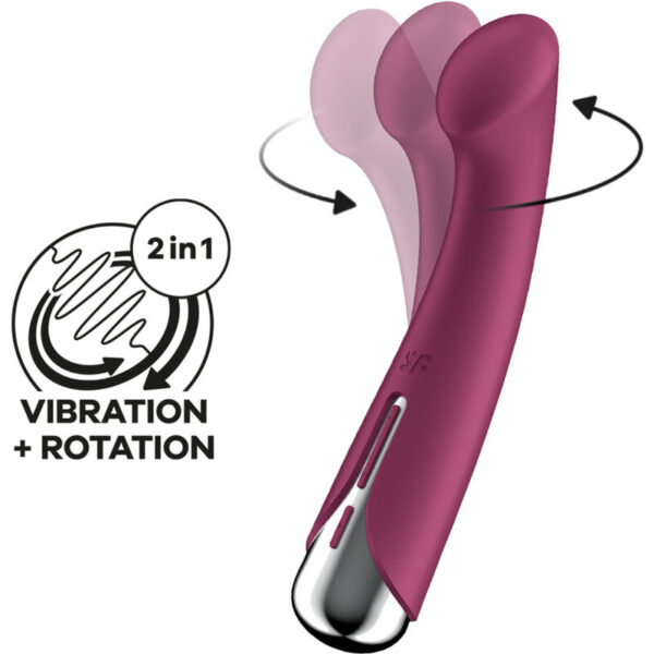 SATISFYER - SPINNING G-SPORT 1 VIBRATOR ROTATOR ROOD